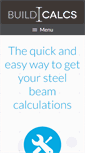Mobile Screenshot of beamcalculation.co.uk